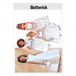 Patron Butterick 3351 - Robe de cérémonie pour enfant