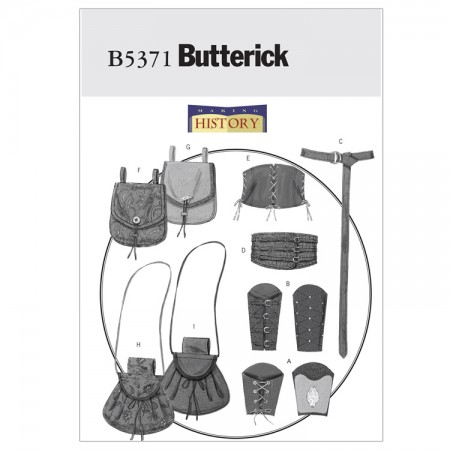 Patron Butterick 5371 - Sacs et accessoires historique