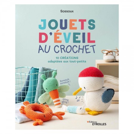 Livre - Jouets d'éveil au crochet