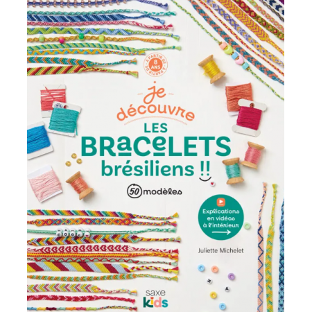 Livre - Je découvre les bracelets brésiliens