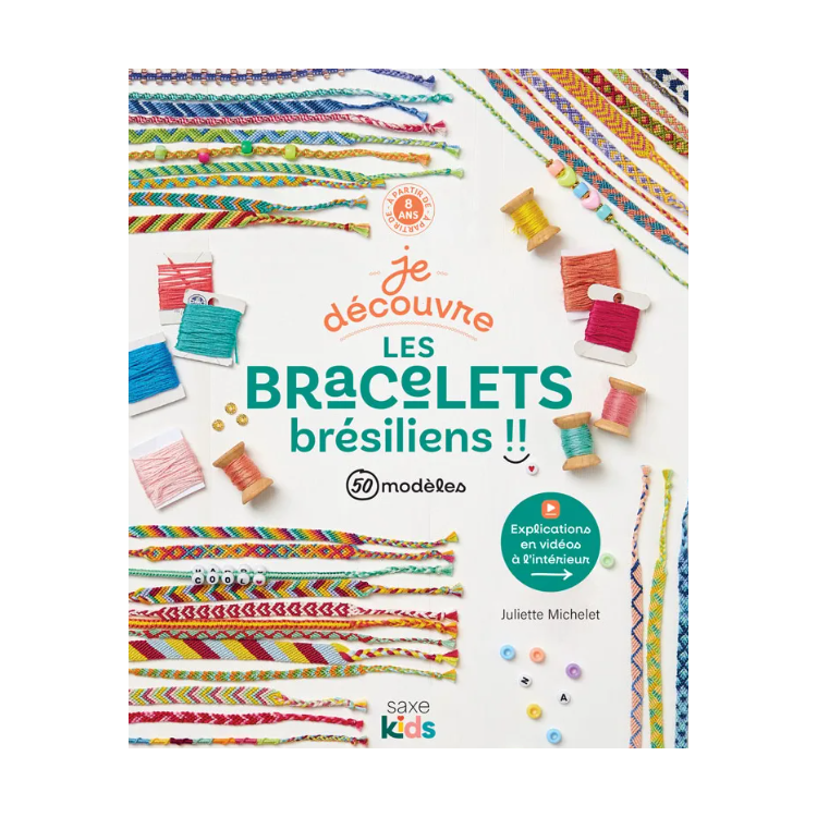 Livre - Je découvre les bracelets brésiliens