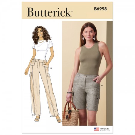Patron Butterick 6998 - Short ou pantalon
