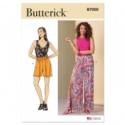 Patron Butterick 7000 - Short ou pantalon