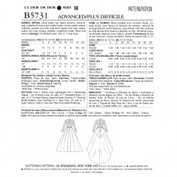 Patron Butterick 5731 - Robe de mariée