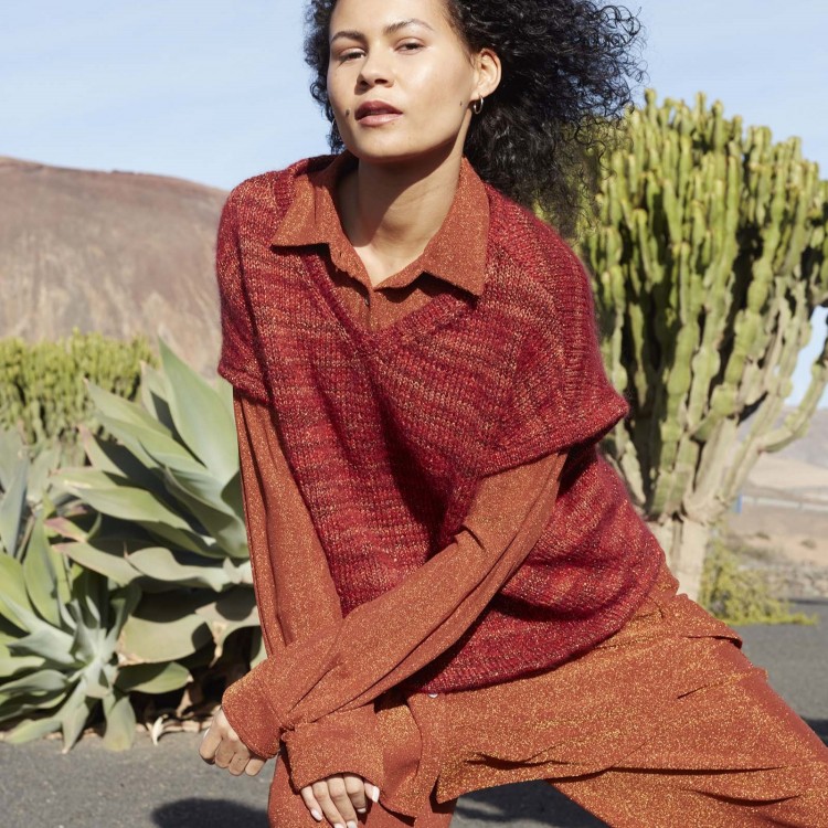 Kit de tricot - Pull Earthy Hues - Glamour