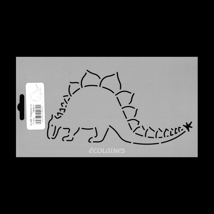 Stencil de patchwork - Stegosaurus - EL269