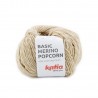 Basic merino popcorn de Katia : couleurs - 105 - Beige Blanc