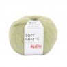 Soft gratté de Katia : couleurs - 88 - Vert blanc