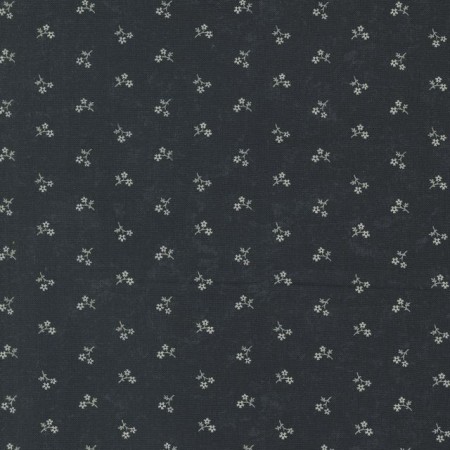 Tissu Moda - Blackbirds Nest - Petite petals black