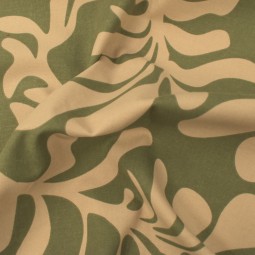 Tissu Bachette - Jungle vert