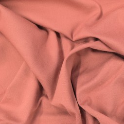 Tissu viscose extensible - Bois de rose