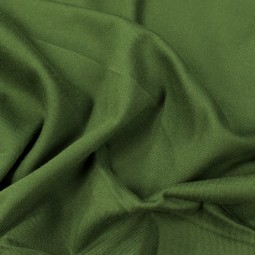 Tissu viscose extensible - Vert sapin