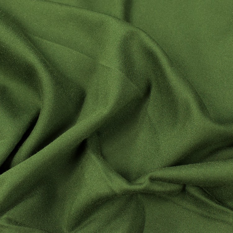 Tissu viscose extensible - Vert sapin