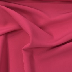 Tissu polyester extensible - Fuchsia