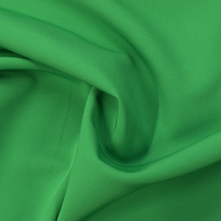 Tissu polyester extensible - Vert