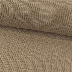 Tissu Maille - Vanes Beige