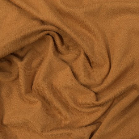 Tissu jersey bambou - Caramel