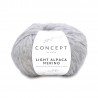 Light alpaca merino de Katia : Couleurs - 201 Gris clair