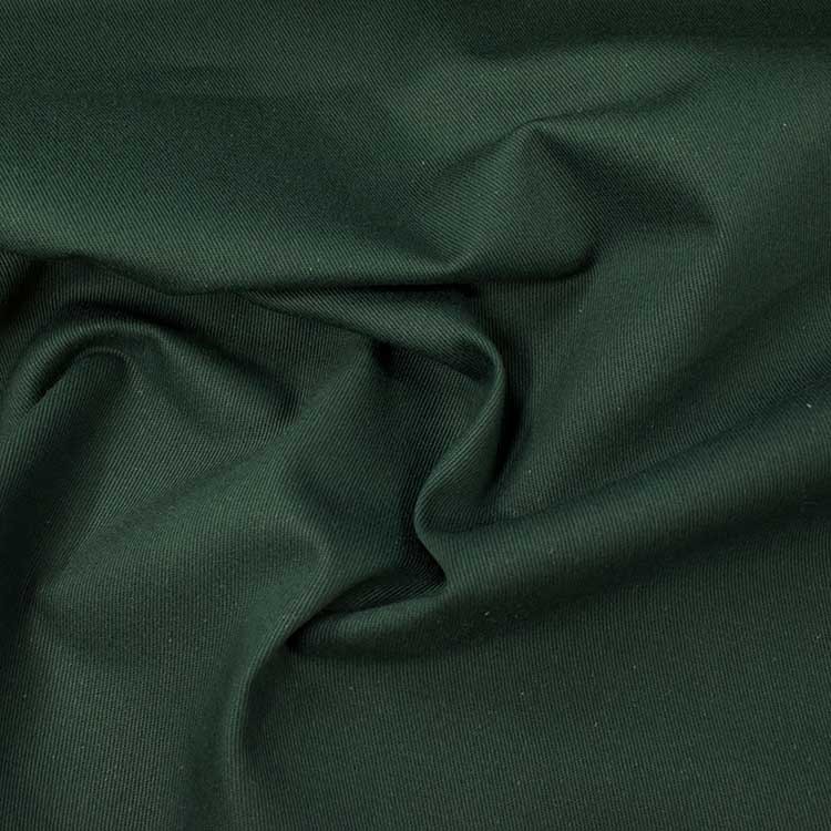 Tissu gabardine - Sergé colvert