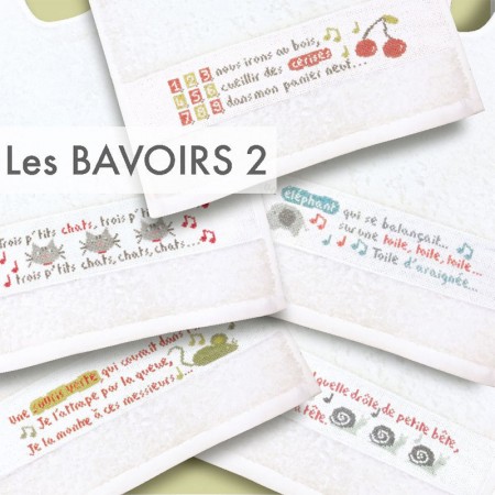 Fiche de broderie Lilipoints - Les bavoirs 2