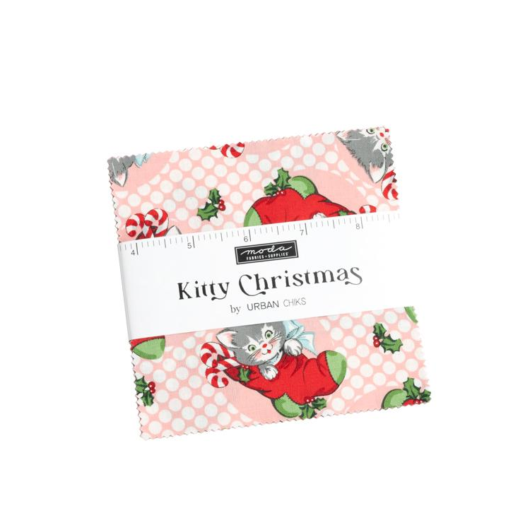 Charm pack - Kitty Christmas