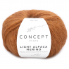 Light alpaca merino de Katia : Couleurs - 207 Marron